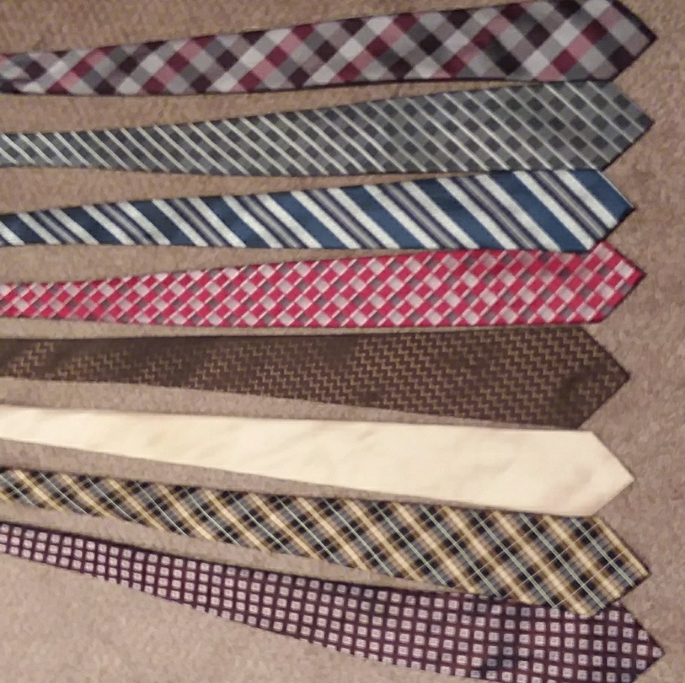 8 Men's Regular Ties